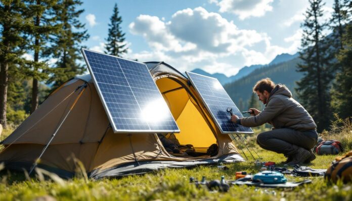 découvrez comment fixer efficacement un panneau solaire sur une tente pliable. suivez notre guide étape par étape pour profiter d'une source d'énergie renouvelable lors de vos aventures en plein air.