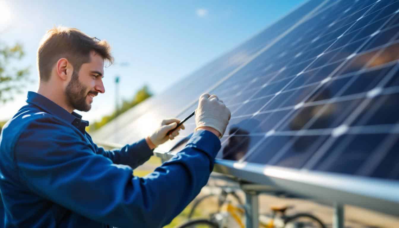 découvrez comment installer facilement un panneau solaire sur le porte-bagages de votre vélo. suivez notre guide étape par étape pour profiter d'une source d'énergie renouvelable lors de vos déplacements à vélo. idéal pour recharger vos appareils en toute autonomie !