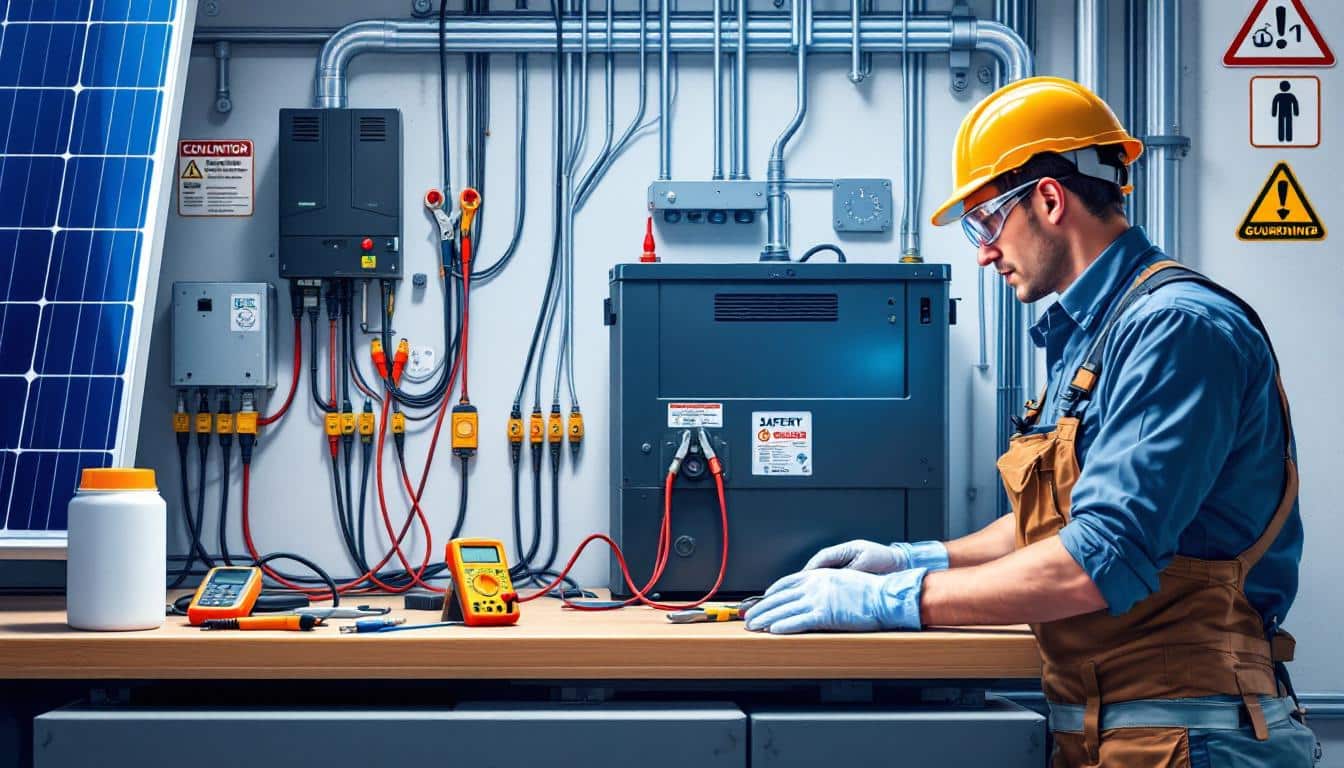 découvrez les étapes simples et efficaces pour raccorder un panneau solaire à une batterie. ce guide vous permettra d'optimiser votre système d'énergie renouvelable et de stocker l'énergie solaire de manière pratique et sécurisée.
