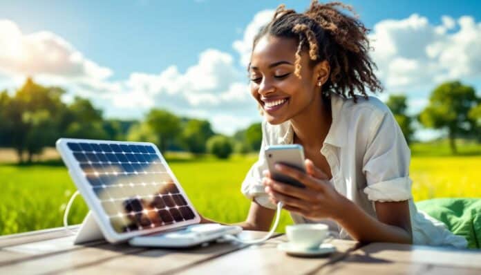 découvrez comment recharger facilement votre téléphone grâce à un panneau solaire, une solution écologique et pratique. apprenez des astuces sur le choix du bon équipement et l'optimisation de l'énergie solaire pour rester connecté partout, même en plein air.