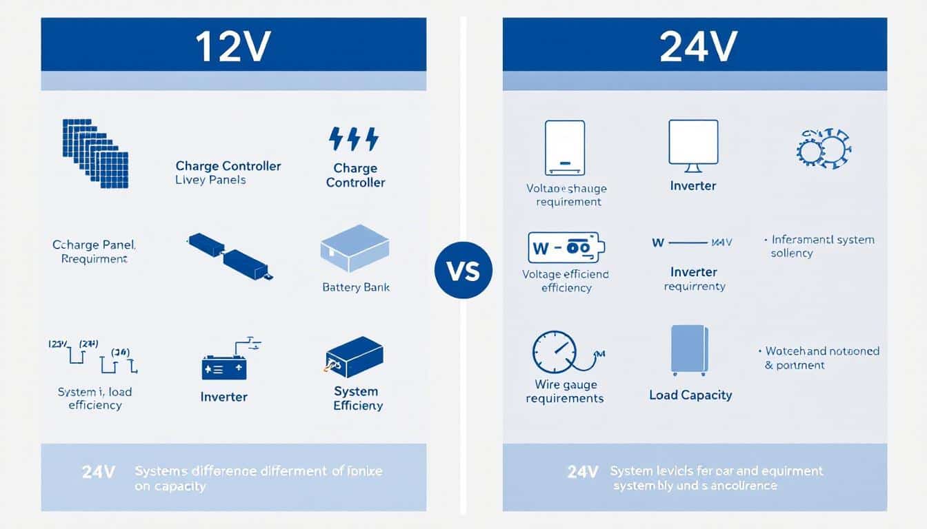 découvrez les principales différences entre les systèmes 12v et 24v pour choisir un chargeur solaire efficace. cet article explore les avantages, inconvénients et critères essentiels à considérer afin d'optimiser votre installation solaire et garantir un maximum de performance.