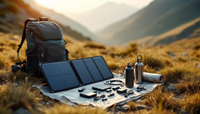 découvrez le kit solaire compact, la solution parfaite pour les voyageurs minimalistes. léger et efficace, il vous permet de recharger vos appareils en toute autonomie, tout en réduisant votre empreinte écologique. emportez l'énergie renouvelable avec vous partout où vous allez.