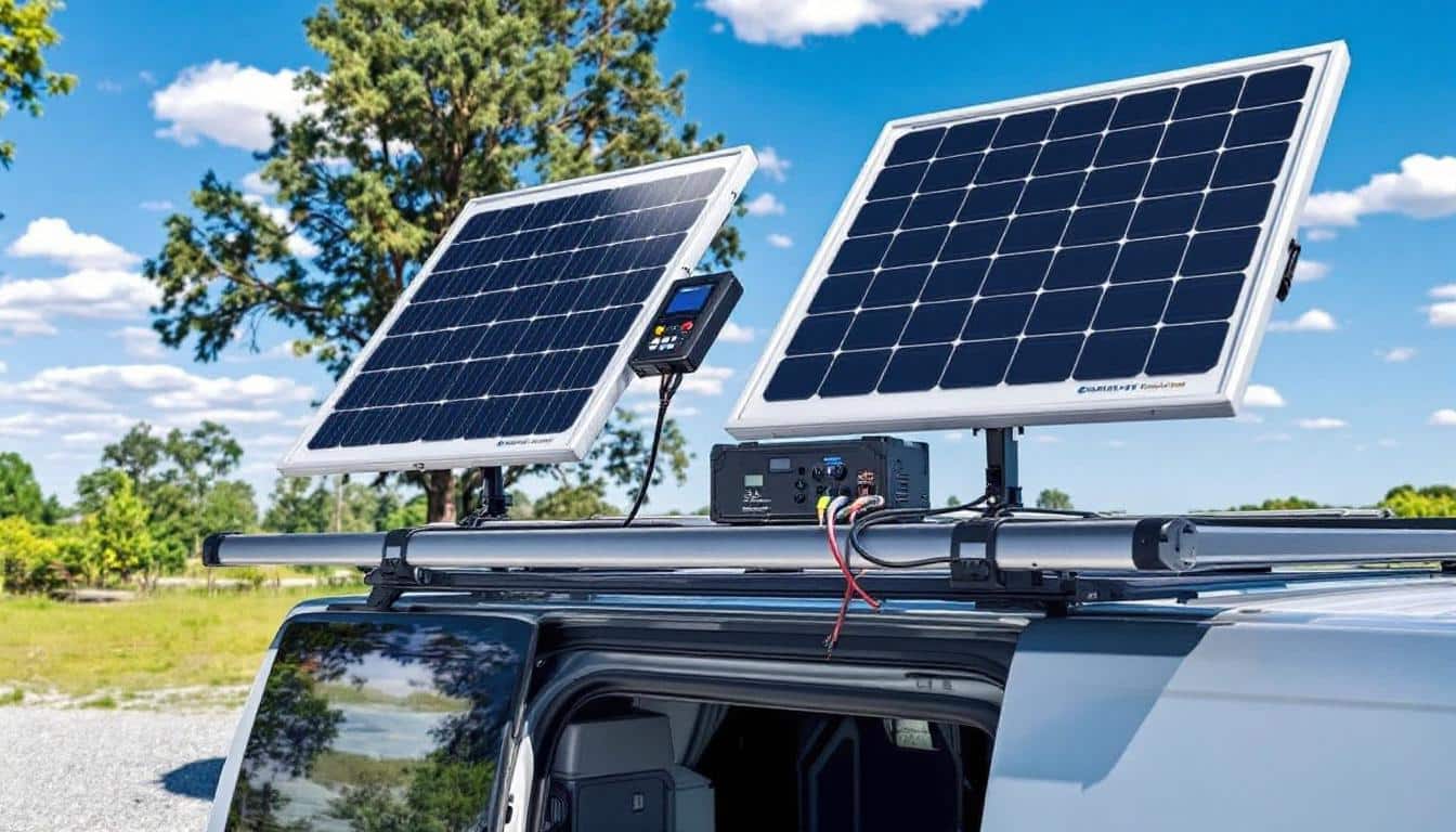 découvrez notre guide complet pour choisir le meilleur chargeur solaire adapté à votre camping-car. comparez les performances, l'autonomie et les fonctionnalités pour assurer une source d'énergie fiable lors de vos aventures en plein air.