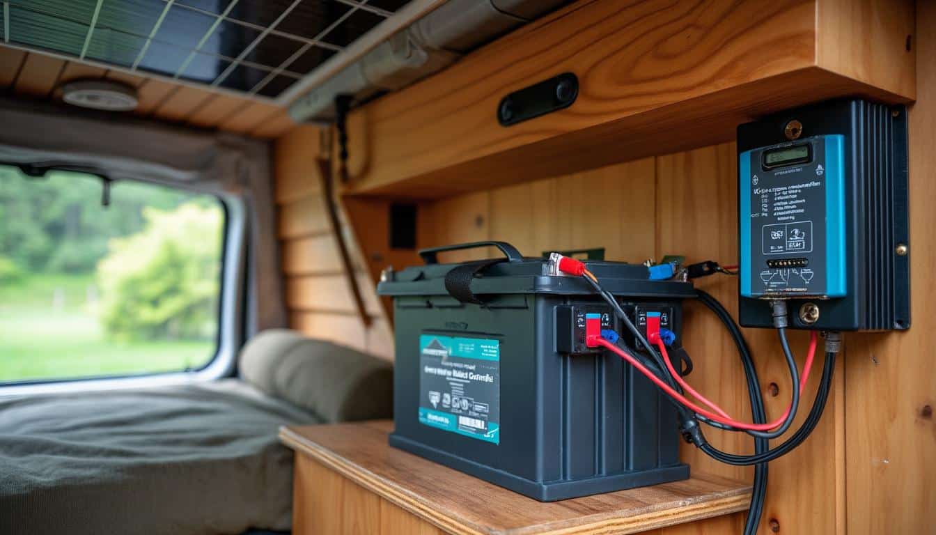 découvrez comment choisir la batterie auxiliaire idéale pour optimiser votre vanlife solaire. nos conseils vous aideront à sélectionner la meilleure option pour des aventures autonomes et éco-responsables en pleine nature.