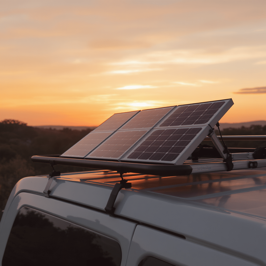 découvrez notre solution solaire compacte, idéale pour équiper votre micro-van. profitez d'une énergie renouvelable et optimale lors de vos aventures sur la route, tout en économisant de l'espace et en assurant un confort moderne. embarquez pour un voyage autonome et responsable!
