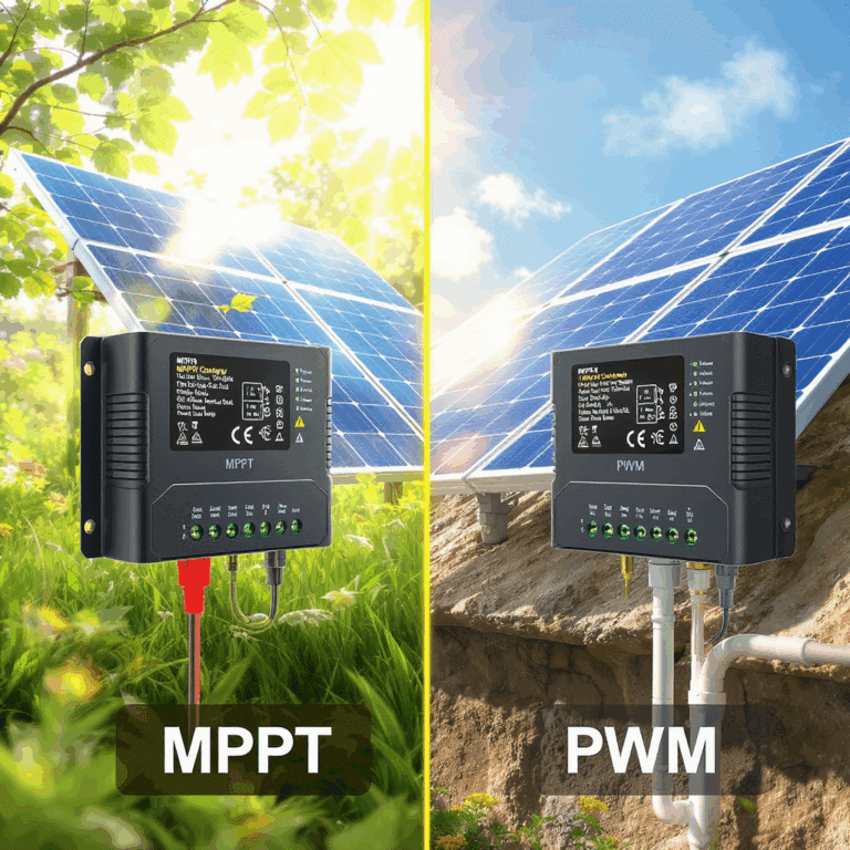 Différences clés entre régulateur MPPT et PWM pour les systèmes solaires
